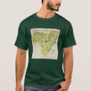 Buscar continente de áfrica camisetas Mapa