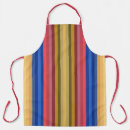 Buscar rayas del oro delantales General y unisex