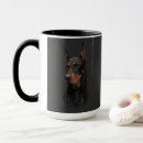 Buscar pinscher del doberman tazas Dobermann