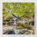 Buscar cascada relojes de pared Otoño