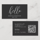 Buscar código del qr tarjetas de visita Clientes