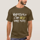Buscar hipérbole camisetas Humor
