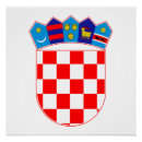 Buscar bandera de croacia posters País