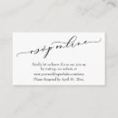 Buscar lujo tarjetas rsvp Para ellos