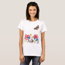 Buscar estampado de flores camisetas Colorido