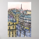 Buscar acuarela urbana posters París