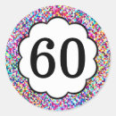 Buscar números coloridos pegatinas Cumpleaños