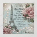 Buscar vintage parís invitaciones Eiffel