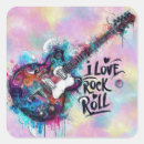Buscar música rock pegatinas General y unisex