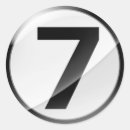 Buscar número 7 pegatinas Números