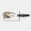 Buscar lagarto etiquetas para maletas Ilustracion