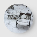 Buscar banco relojes de pared Invierno