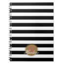 Buscar rayas negras cuadernos General y unisex