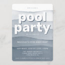 Buscar fiesta en la piscina invitaciones Adolescente