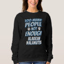 Buscar malamute sudaderas Propietario