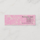 Buscar modelo rosado tarjetas de visita General y unisex