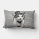 Buscar gato gris y blanco cojines Felino