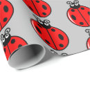 Buscar mariquitas papel de regalo Insecto