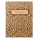 Buscar diseño del leopardo cuadernos Para ella
