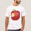 Buscar mordida camisetas Manzana