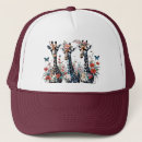 Buscar animal de la jirafa gorras Niños