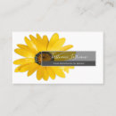 Buscar flores amarillas tarjetas de visita Clientes