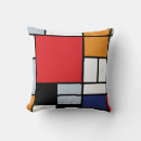 Buscar piet mondrian cojines Negro