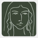 Buscar pelo largo pegatinas Mujer