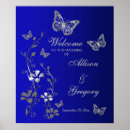 Buscar cobalto posters Floral