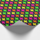 Buscar amarillo fluorescente papel de regalo Brillante