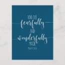 Buscar salmo 139 postales Maravillosamente hecho