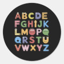 Buscar alfabeto pegatinas Inglés