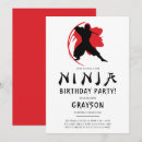 Buscar ninja invitaciones Moderno