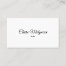 Buscar simples tarjetas de visita Clientes