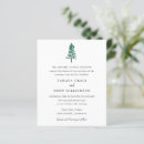 Buscar árbol de pino invitaciones Moderno