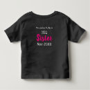 Buscar nuevo hermano camisetas bebe mayor Nueva hermana
