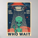 Buscar extraterrestre posters Ufo