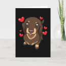 Buscar perro salchicha tarjetas Dachsie