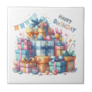 Buscar feliz cumpleaños azulejos General y unisex