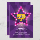 Buscar estrellas de cine invitaciones Para niños