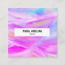 Buscar pinturas al óleo tarjetas de visita Abstracto