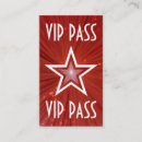 Buscar vip tarjetas de visita Estrella
