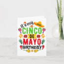 Buscar primero de mayo tarjetas Fiesta mexicana