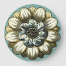 Buscar ornamental relojes de pared Floral