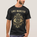 Buscar monstruo del lago camisetas Misterio