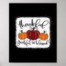 Buscar día de acción de gracias posters Agradecido