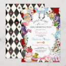 Buscar país de las maravillas invitaciones Sombrerero loco