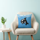 Buscar ballena azul cojines Linda