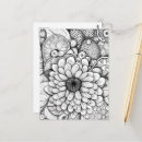 Buscar libro de colorear postales Blanco y negro