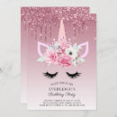 Buscar unicorn invitaciones Moderno